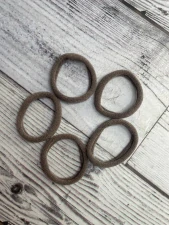 Gumička hnědá (5ks)