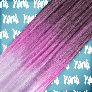 Kanekalon Kami 1B/Hot plum/Lavender(72cm/85g)