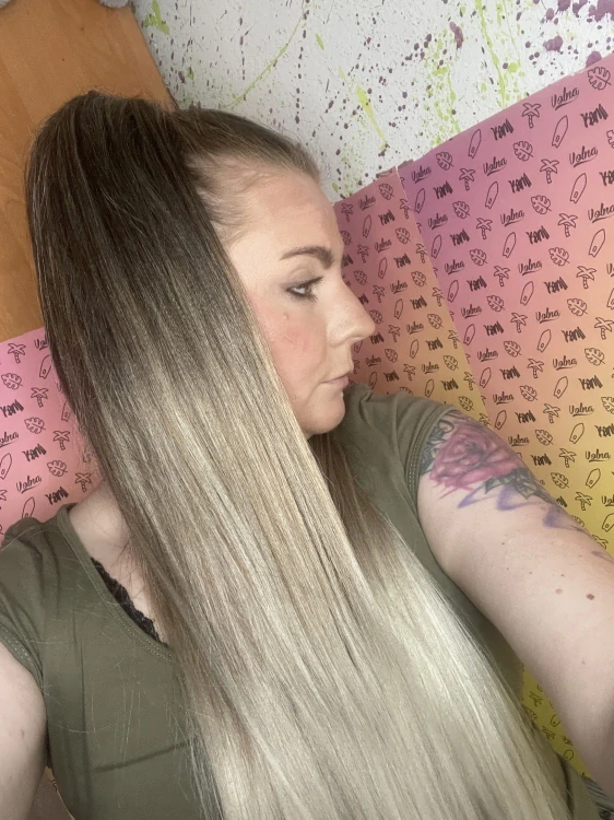 Skřipec Hnědé ombré do blond