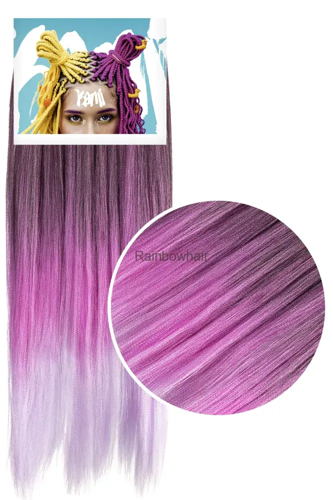 Kanekalon Kami 1B/Hot plum/Lavender(72cm/85g)