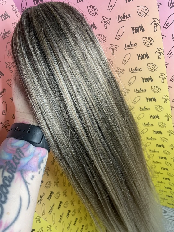 Skřipec Hnědé ombré do blond